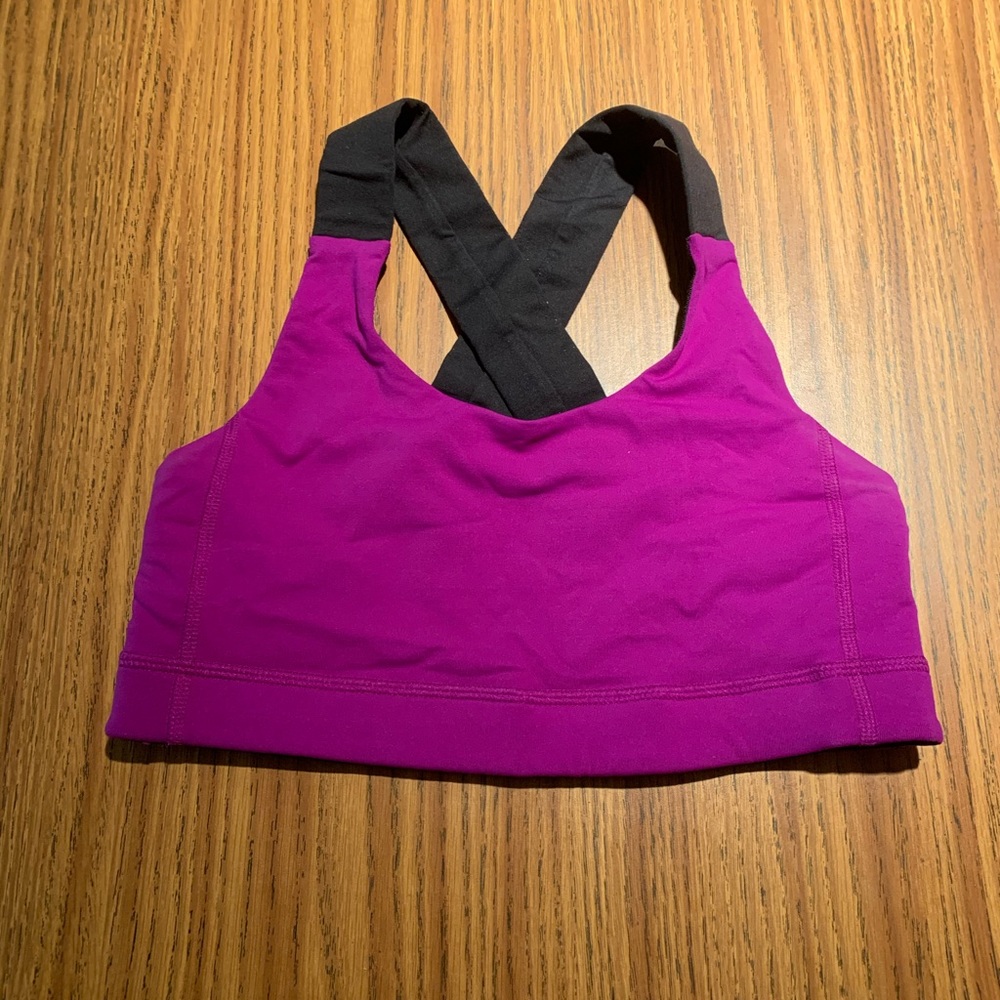lululemon purple sports bra